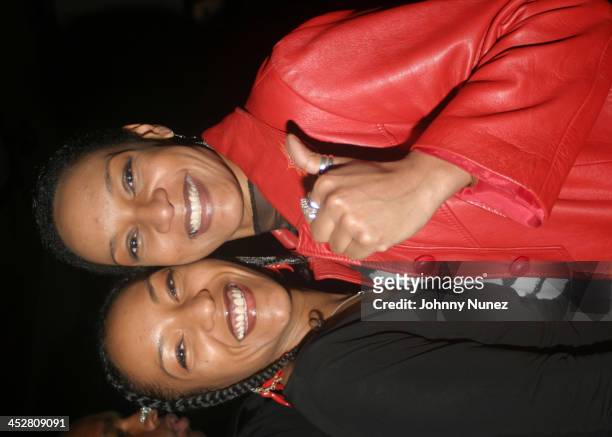 Les Nubians during Rza and Trace Magazine Host Kill Bill: Vol 2 - Private Screening at Tribeca Screening Room in New York City, New York, United...