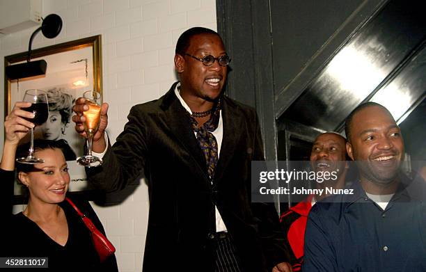 Andre Harrell during Sean P. Diddy Combs' Surprise 35th Birthday Party at Figa in New York City, New York, United States.