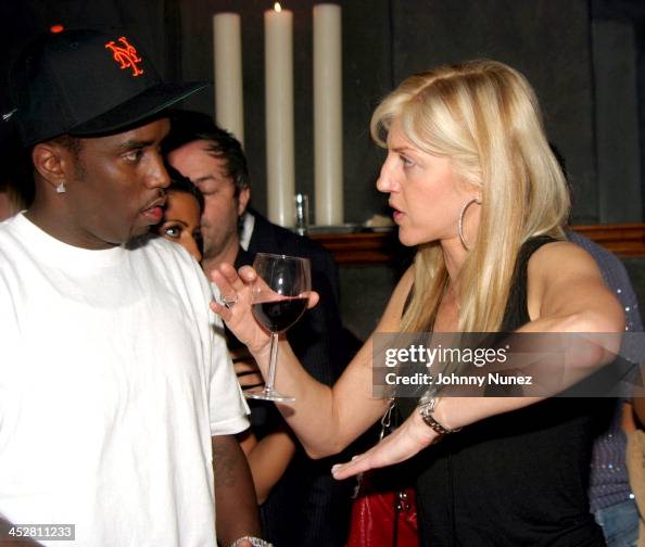 Sean P.Diddy Combs and Jessica Rosenblum during Sean P. Diddy Combs