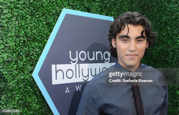 Actor Blake Michael attends the 2014 Young Hollywood Awards brought to you by Samsung Galaxy at The Wiltern on July 27, 2014 in Los Angeles,...