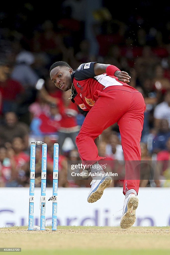 The Red Steel v St. Lucia Zouks - CPL 2014