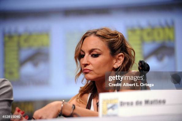 Soa Panel Actress Drea de Matteo attends FX's