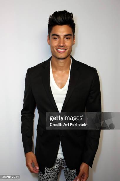 Recording artist Siva Kaneswaran attends the 2014 Young Hollywood Awards brought to you by Samsung Galaxy at The Wiltern on July 27, 2014 in Los...