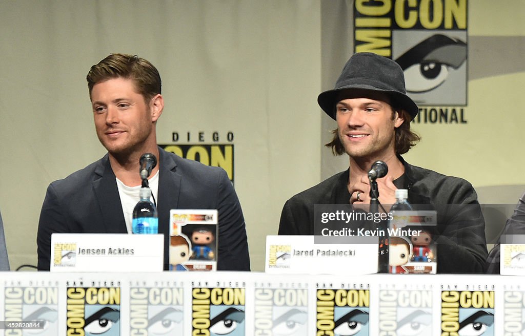 CW's "Supernatural" Panel - Comic-Con International 2014