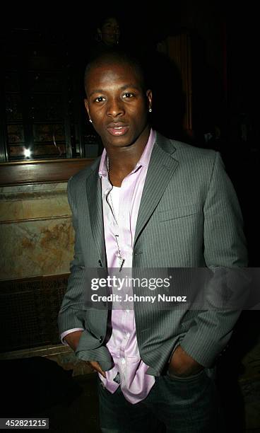 Gibril Wilson during Coca Cola's Coke Side Of Life Launch Party at Capitale in New York City at Capitale in New York City, New York, United States.