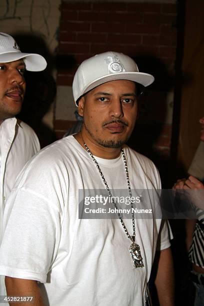 Pyscho Les of the Beatnuts during WWPR Presents Brandy's Afrodisiac Album Release Party at Spirit in New York City, New York, United States.