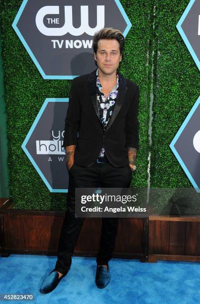 Singer Ryan Cabrera attends the 2014 Young Hollywood Awards brought to you by Samsung Galaxy at The Wiltern on July 27, 2014 in Los Angeles,...