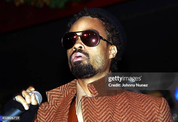 Bilal during Bilal in Concert with Guests Musiq, Keyshia Cole and Jaguar Wright - December 11, 2004 at B.B.Kings in New York City, New York, United...