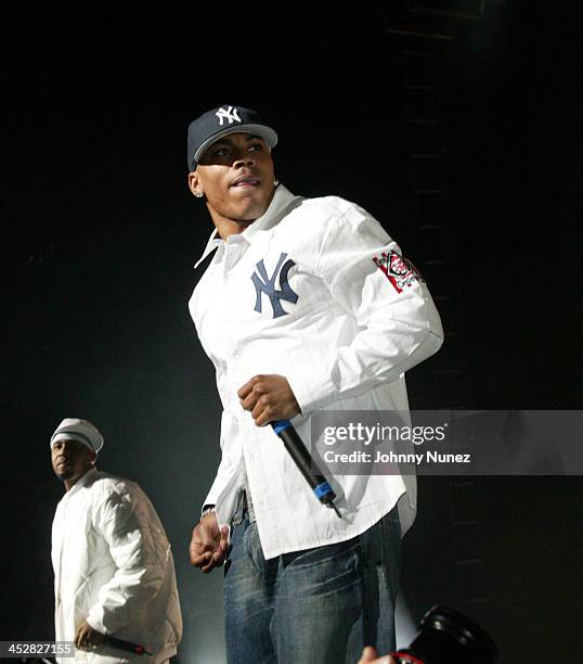 Nelly during Nelly, Fat Joe and T.I. In Concert at Madison Square Garden - April 15, 2005 at Madison Square Garden in New York City, New York, United...