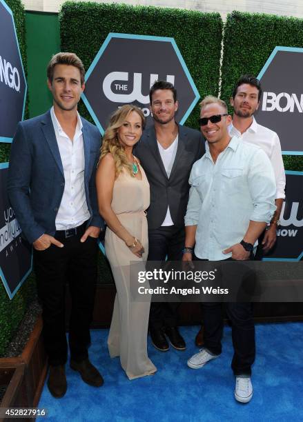 Members of the casts of 'The Bachelor' and 'The Bachelorette' attend the 2014 Young Hollywood Awards brought to you by Samsung Galaxy at The Wiltern...