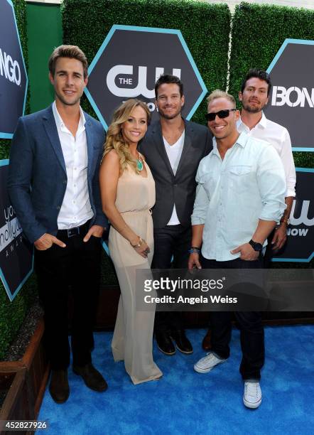 Members of the casts of 'The Bachelor' and 'The Bachelorette' attend the 2014 Young Hollywood Awards brought to you by Samsung Galaxy at The Wiltern...