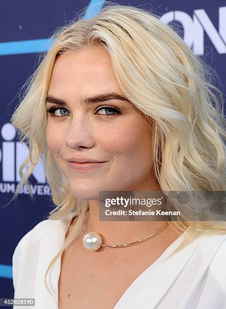 Actress Maddie Hassen attends the 2014 Young Hollywood Awards brought to you by Samsung Galaxy at The Wiltern on July 27, 2014 in Los Angeles,...