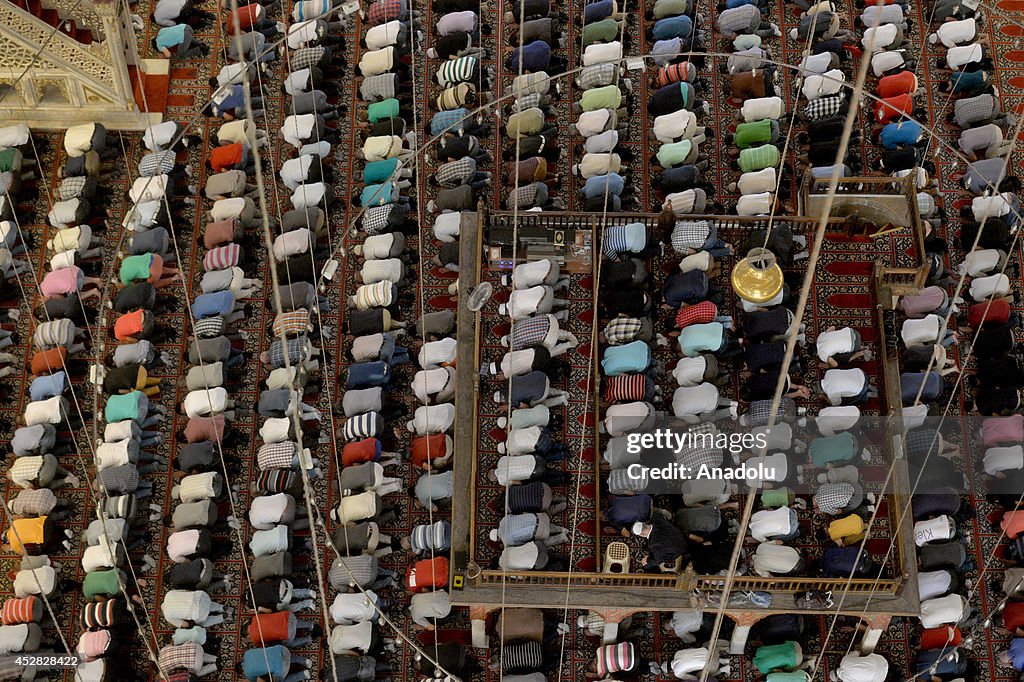 Eid al-Fitr prayer in Turkey