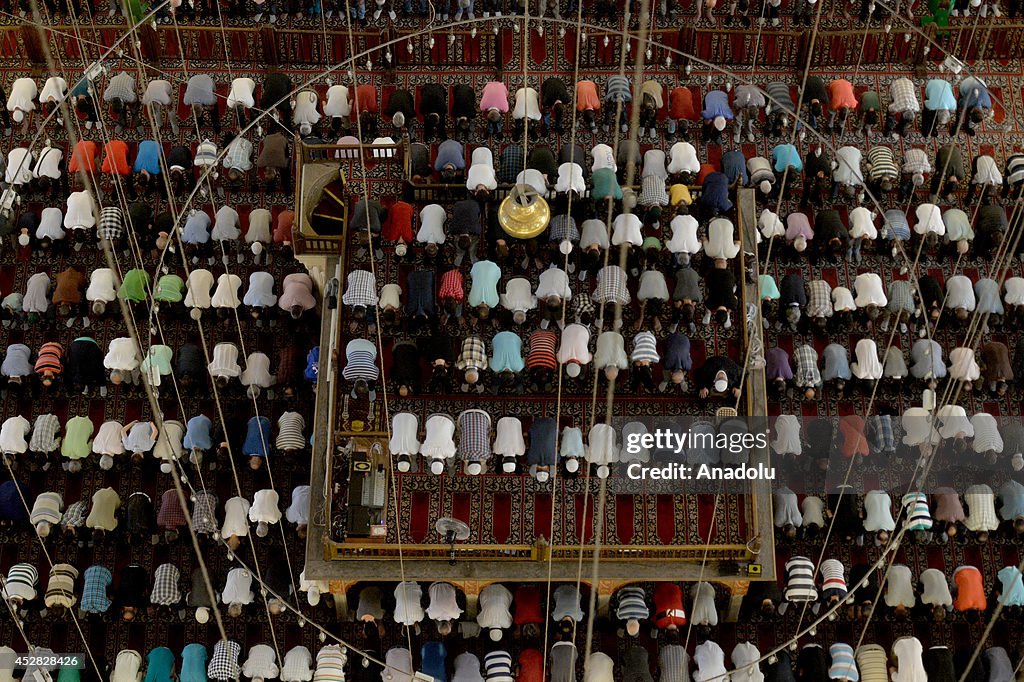 Eid al-Fitr prayer in Turkey