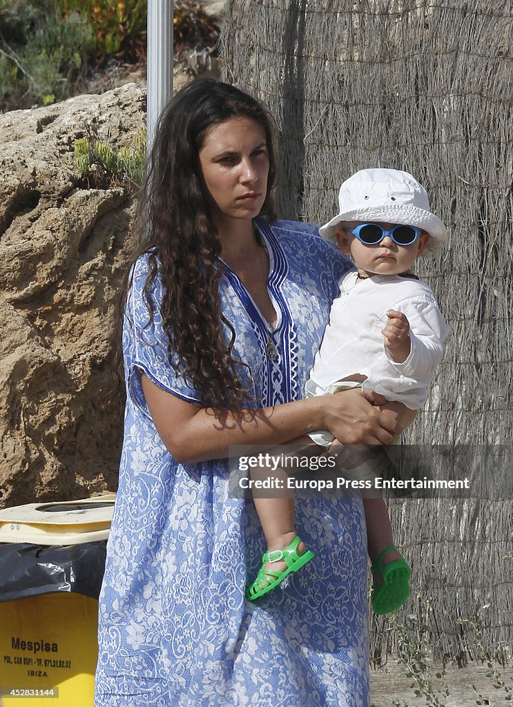 Andrea Casiraghi and Tatiana Santo Domingo Sighting in Ibiza - July 26, 2014
