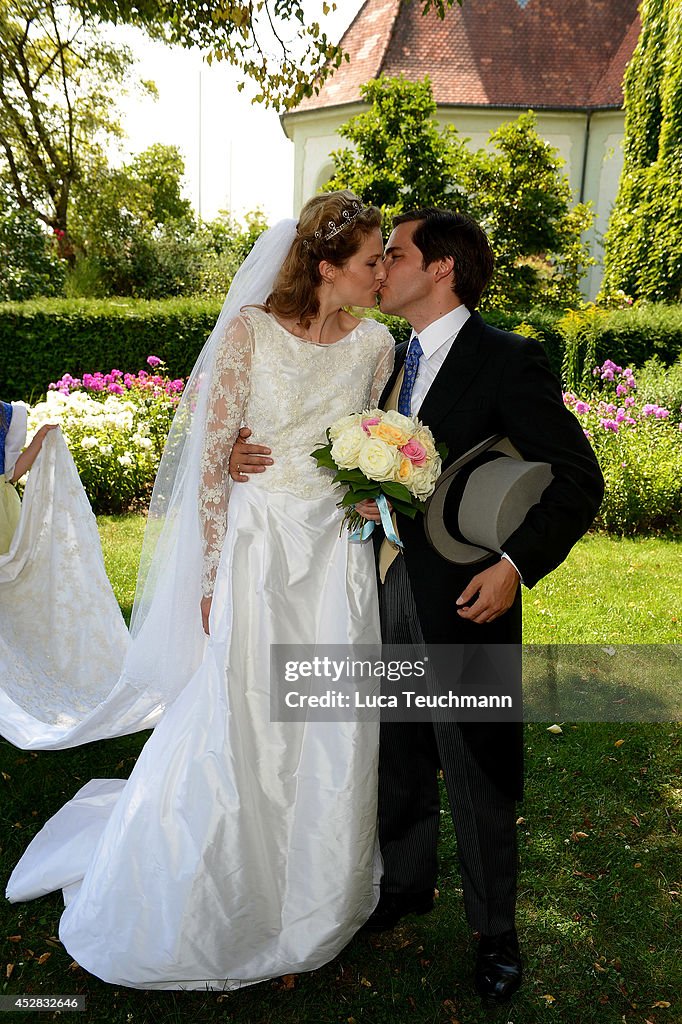 Wedding Of Prince Francois von Orleans And Theresa von Einsiedel