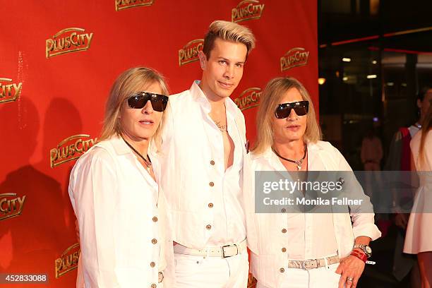 The Botox Boys, Arnold , Florian (M and Oskar Wess attend 'Weisses Fest 2014' on July 26, 2014 in Linz, Austria.