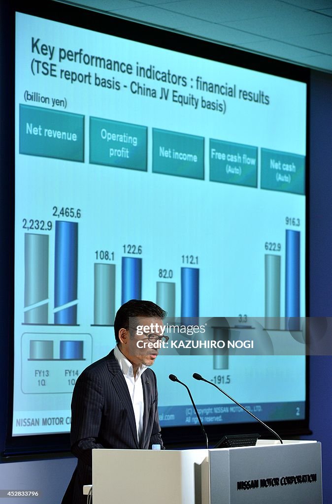 JAPAN-EARNINGS-NISSAN