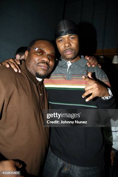 Beanie Sigel and Memphis Bleek during Beanie Sigel’s Birthday Party