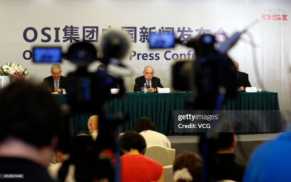 OSI Group China Press Conference