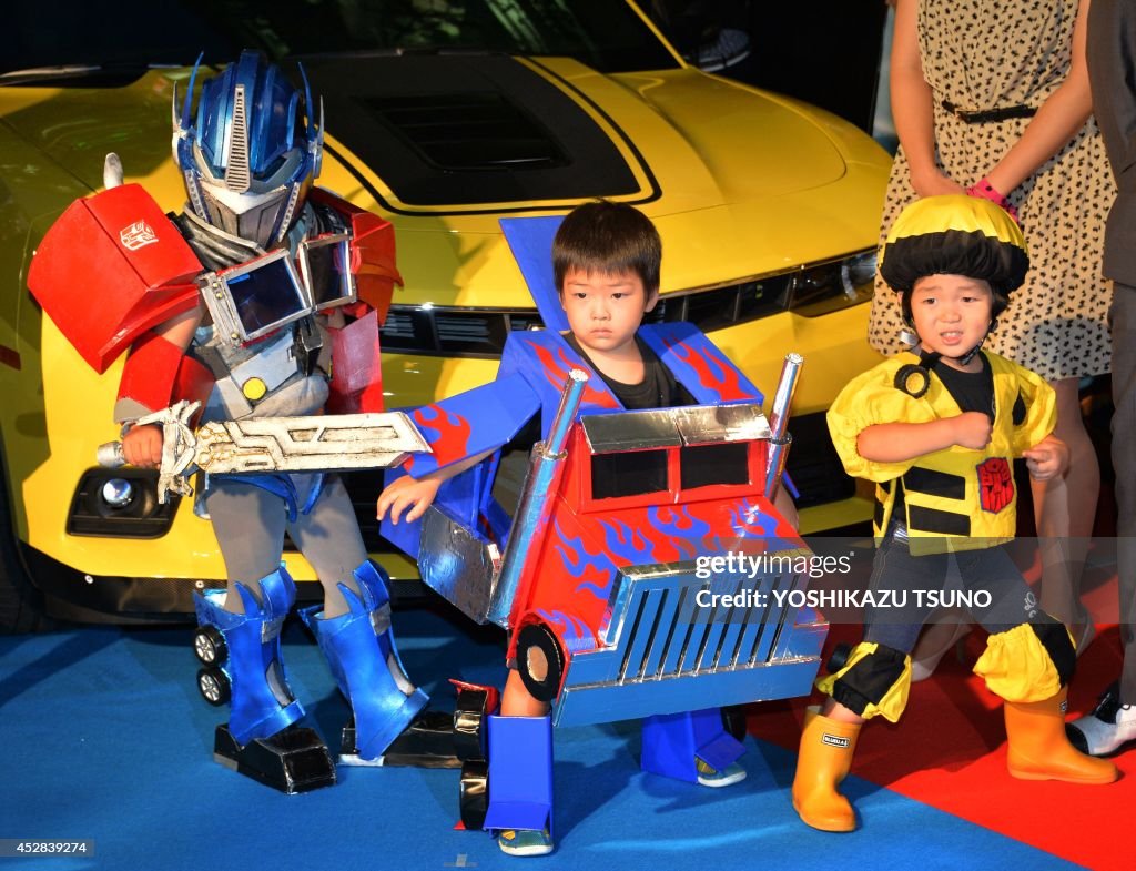 JAPAN-US-FILM-ENTERTAINMENT-TRANSFORMERS