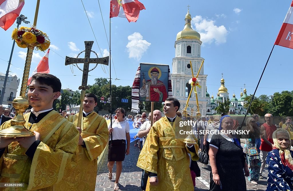 UKRAINE-RELIGION-CHRISTIANITY-ORTHODOX-KIEVAN-RUS