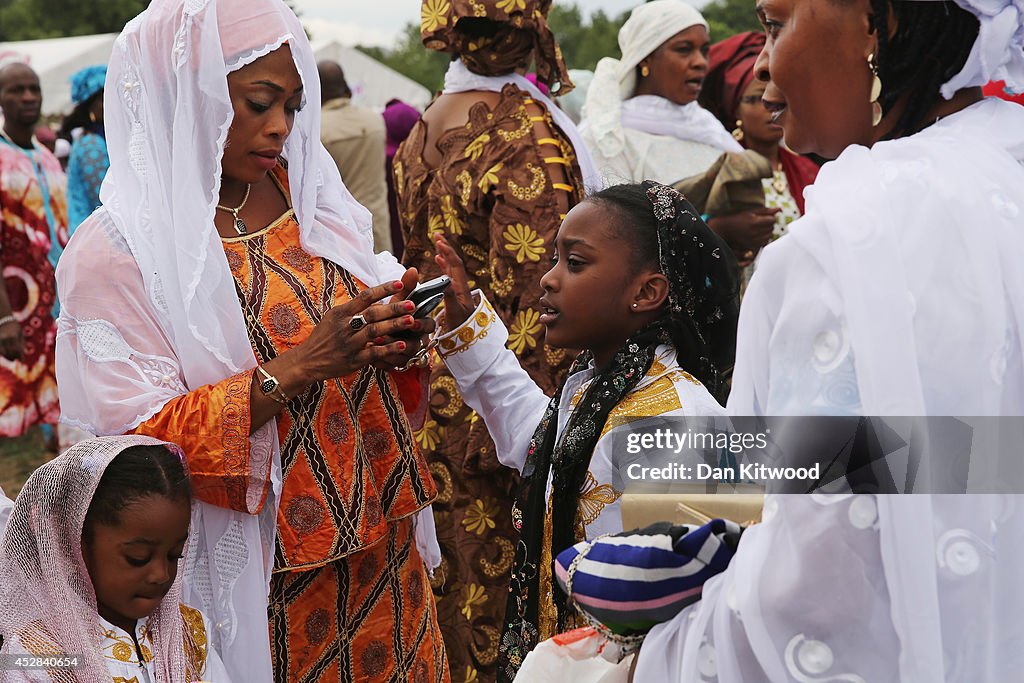 Muslims Celebrate The Festival Of Eid In London