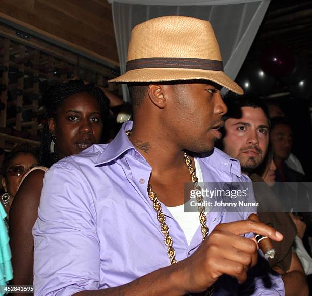 Nas during Nas Birthday Party - September 12, 2005 at Butter in New York City, New York, United States.