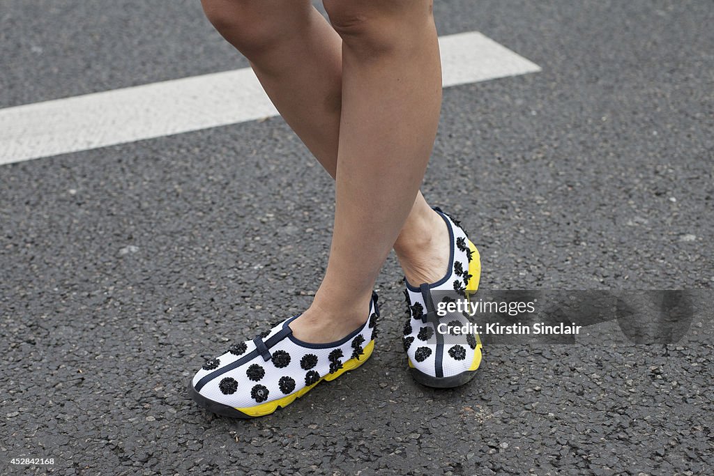 Street Style - Paris Fashion Week, Haute Couture F/W 2014-2015 : July 10th