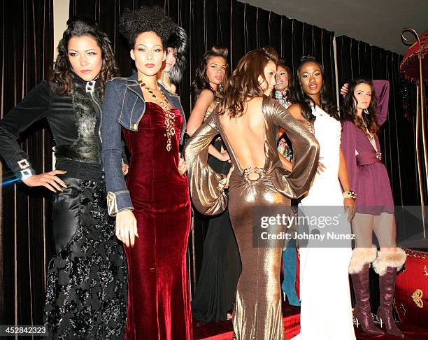 Models during Kimora Lee Simmons Presents KLS Fall 2007 Collection - Inside at Social Hollywood in Los Angeles, California, United States.