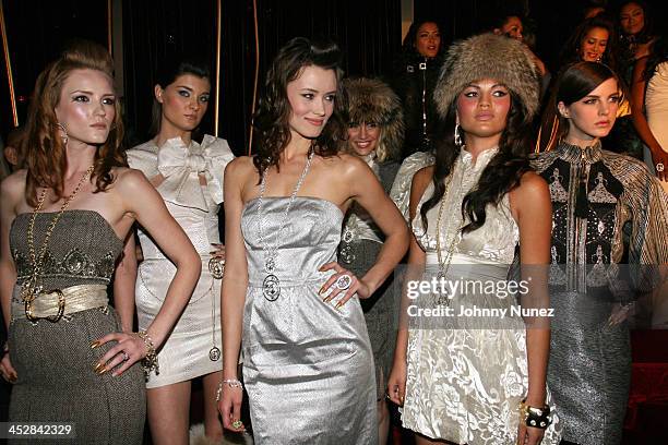 Models during Kimora Lee Simmons Presents KLS Fall 2007 Collection - Inside at Social Hollywood in Los Angeles, California, United States.