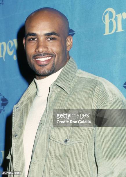 Actor Boris Kodjoe attends Jive Records Hosts Release Party for Britney Spears' New Album "Britney" on November 6, 2001 at Centro-Fly in New York...