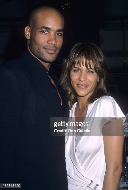 Actor Boris Kodjoe and girlfriend actress Nicole Ari Parker attend the Eighth Annual Sports Ball to Benefit the Arthur Ashe Institute for Urban...