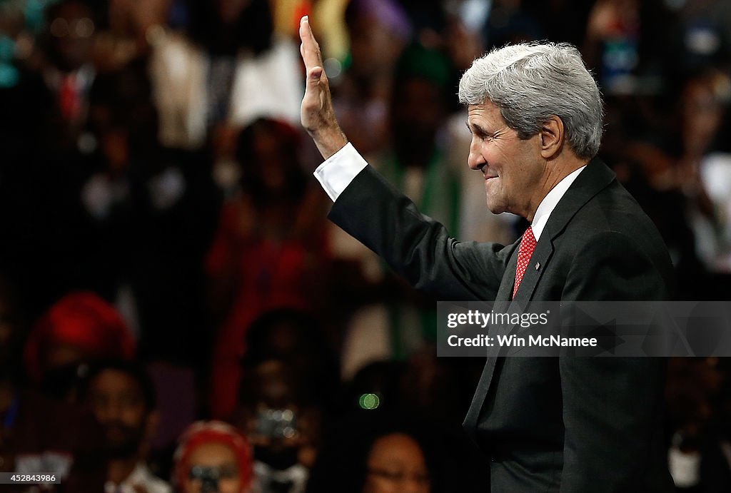 President Obama Speaks At Washington Fellowship For Young African Leaders Presidential Summit