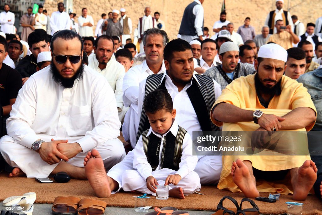 Eid al-Fitr prayer in Libya