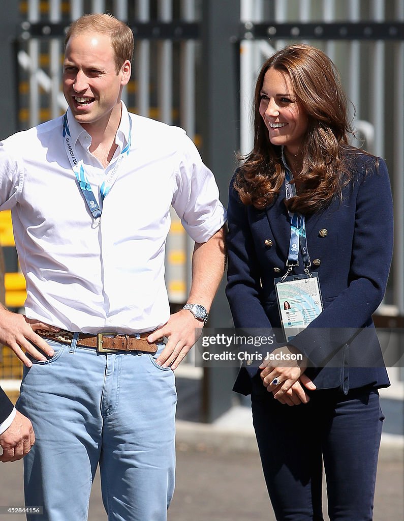 Royal Family & Celebrities At The 20th Commonwealth Games