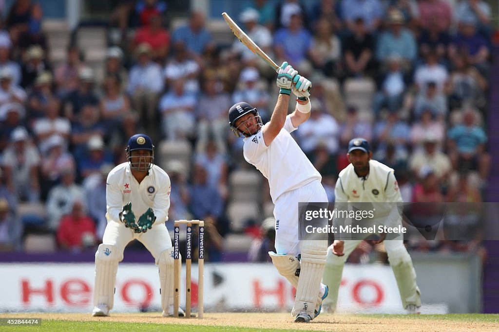 England v India: 3rd Investec Test - Day Two