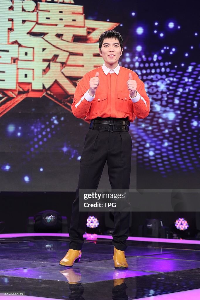 Jam Hsiao Attends TV Programme Recording In Taipei