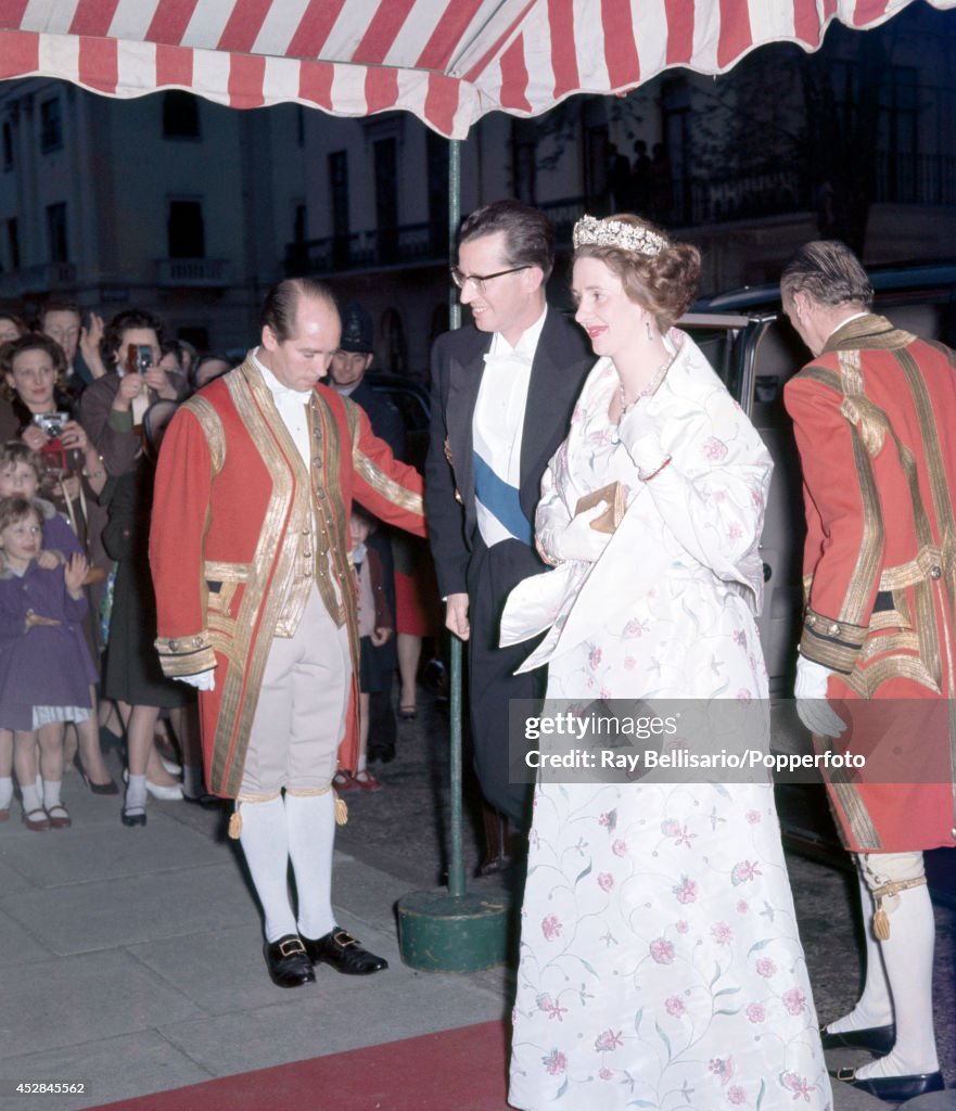 King Baudouin And Queen Fabiola Of Belgium