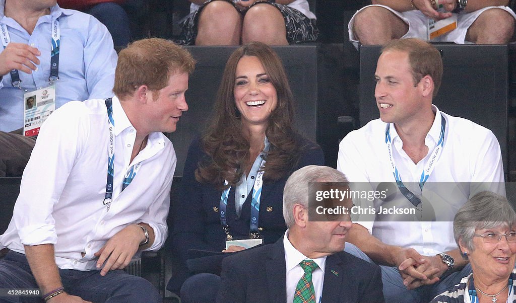 Royal Family & Celebrities At The 20th Commonwealth Games