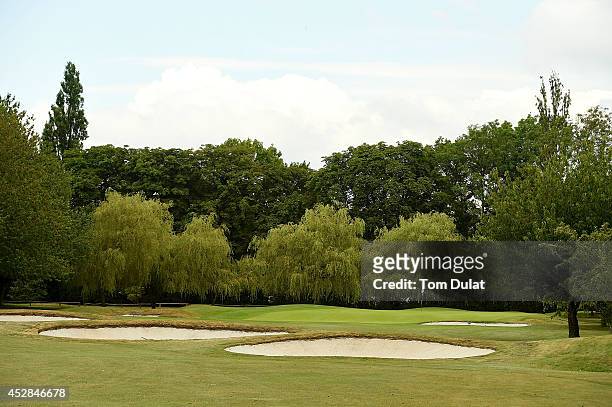 General view of the 2nd hole during the Golfbreaks.com PGA Fourball Championship - Southern Regional Qualifier at Woodcote Park Golf Club, on July...