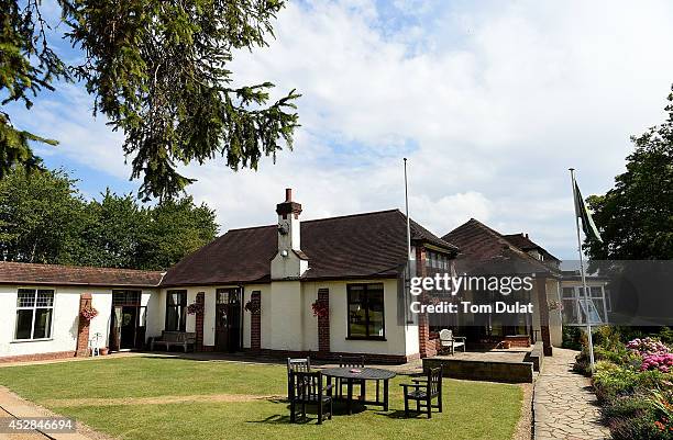 General view of the clubhouse during the Golfbreaks.com PGA Fourball Championship - Southern Regional Qualifier at Woodcote Park Golf Club, on July...