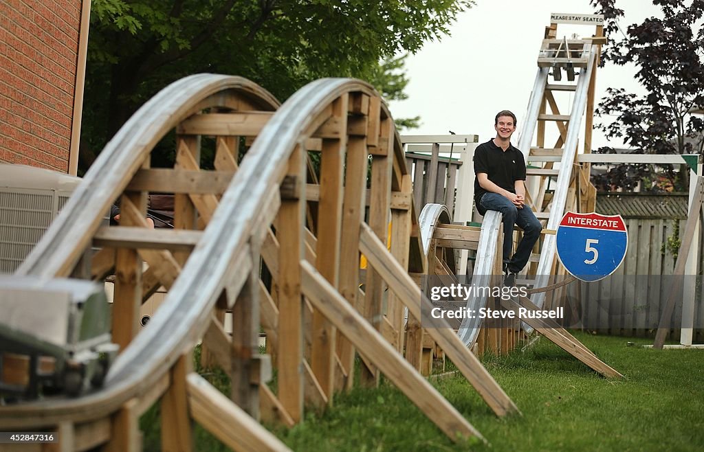 Home Made Rollercoaster