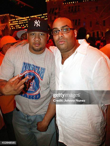 Buck Wild and Renne McClain during Sean P. Diddy Combs Party in Miami - May 1, 2005 at Cro Bar in Miami, Florida, United States.