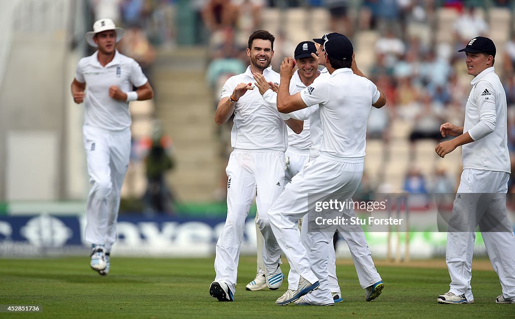 England v India: 3rd Investec Test - Day Two