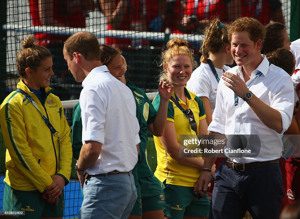 Royal Family & Celebrities At The 20th Commonwealth Games