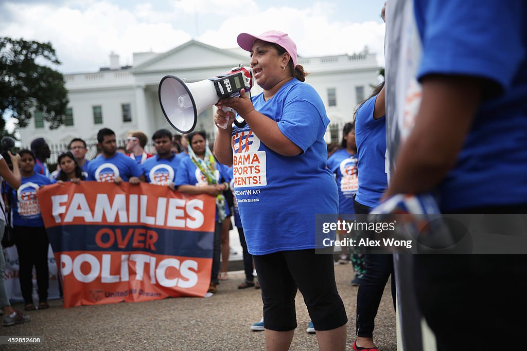 "DREAMers" Hold Rally On Immigration At White House
