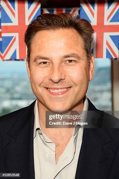 David Walliams attends the Walkers 'Do Us A Flavour' finalists launch at Centrepoint on July 28, 2014 in London, England.