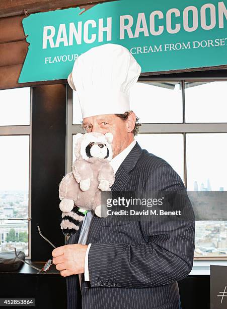 Marco Pierre White attends the 'Walkers 'Do Us A Flavour' finalists launch at Paramount, Centre Point on July 28, 2014 in London, England.