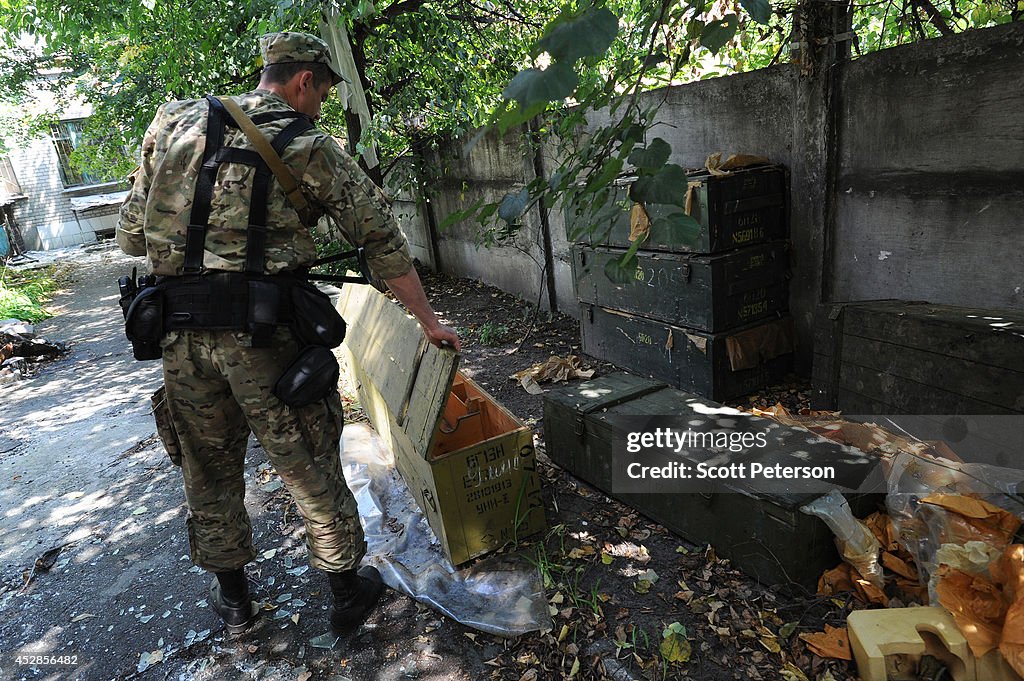 Fighting Resumes In Pro-Russian Stronghold Of Eastern Ukraine